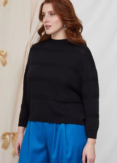 Джемпер жен. 310502.05303.8200NL Чёрный  (4)