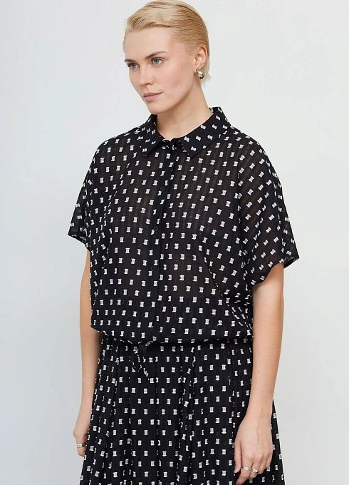 Блузка жен. 311111.03312.8207Q Чёрный (1)