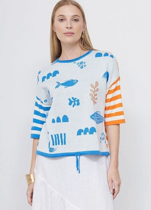 Джемпер жен.310489.33303.0201A Мультиколор  (3)