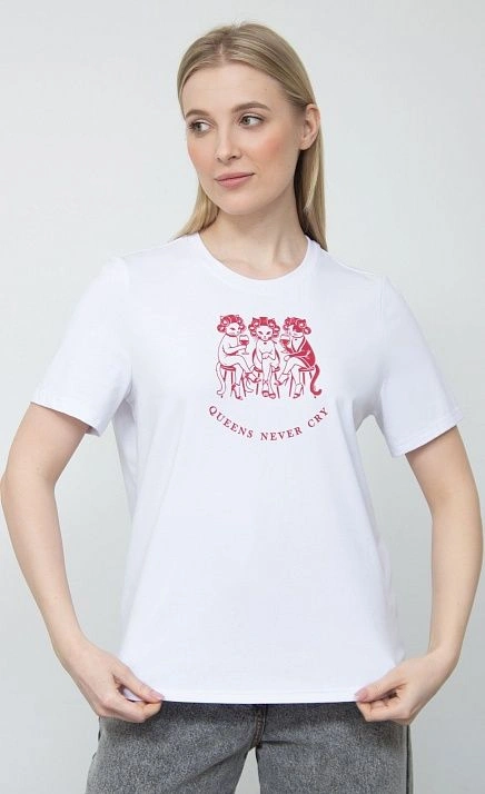 GRIOL. Футболка жен. 310461.40513.0200А Белый GRIOL GRIOL. Футболка жен. 310461.40513.0200А Белый