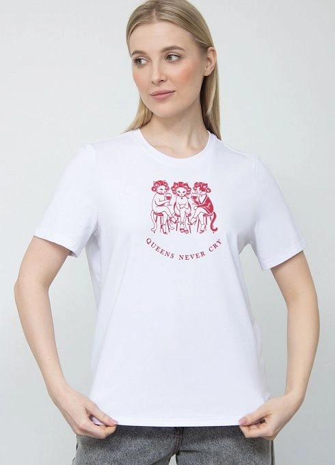  GRIOL. Футболка жен. 310461.40513.0200А Белый GRIOL