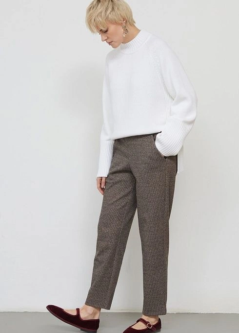 Брюки жен. 320326Б.6_313.1103Y Бежевый меланж (4)