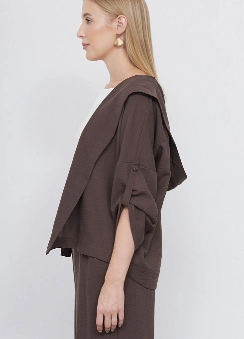 Жакет жен. 370179.09312.5900N Коричневый  (4)