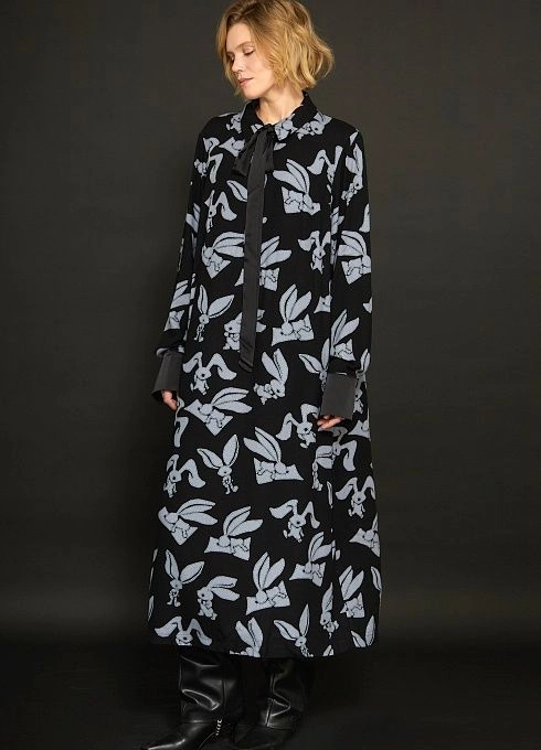  GRIOL. Платье жен. 360329.03312.8278А Черный/серый GRIOL