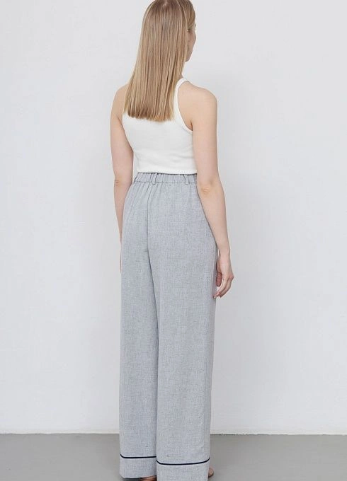 Брюки жен. 327693.11312.8096M Голубой меланж  (1)