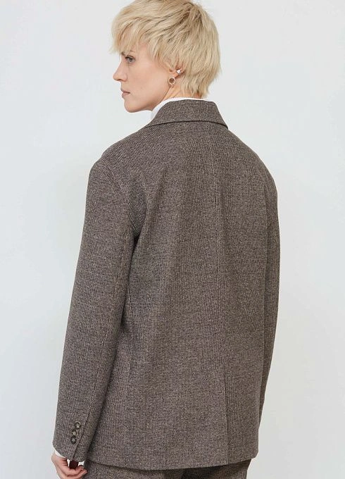 Жакет жен. 378176Г.11313.1103M Тёмно-коричневый (6)