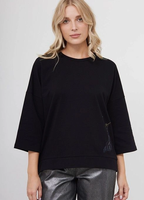  GRIOL. Джемпер жен. 310418.23513.8200R Чёрный GRIOL