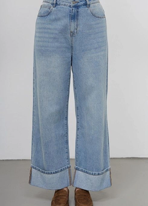 Брюки жен. 320209.26304.1600N Голубой  (3)