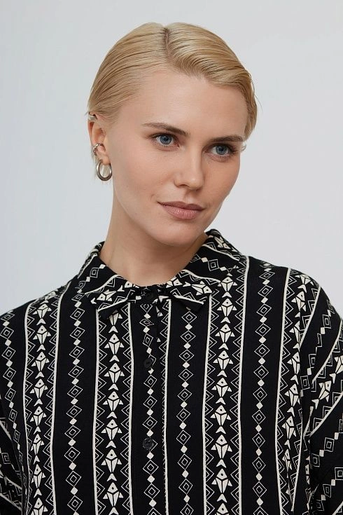 Блузка жен. 311057.03312.8222G Чёрный (1)