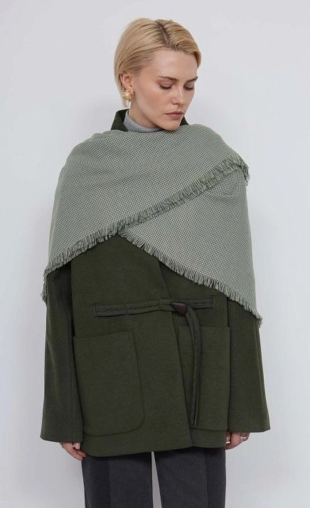  GRIOL. Платок жен. 610090.11110.3174Z Серо-оливковый 