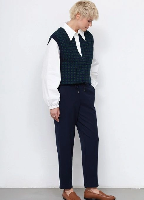 Брюки жен. 320178.09312.9600N Тёмно-синий  (3)