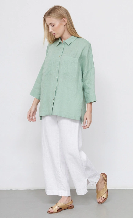 Рубашка oversize льняная GRIOL