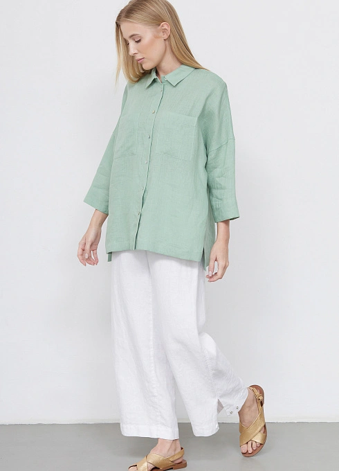 Рубашка oversize льняная GRIOL