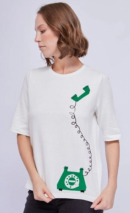  GRIOL. Джемпер жен. 310444.33303.0200E Молоко 