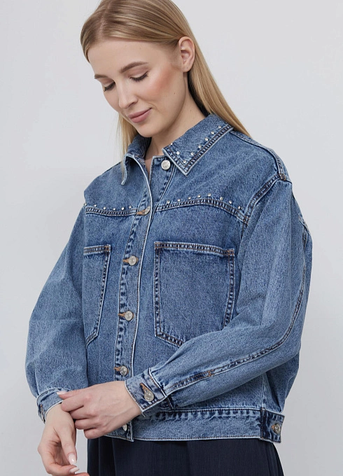  GRIOL. Жакет жен. 370234.26304.8400N Синий GRIOL