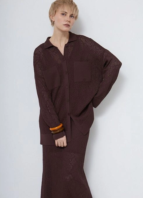  GRIOL. Жакет жен. 370250.33303.1100N Коричневый GRIOL