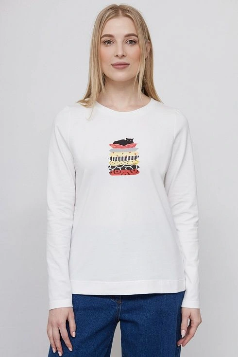  GRIOL. Джемпер жен. 310915.6_313.0200EA Белый GRIOL