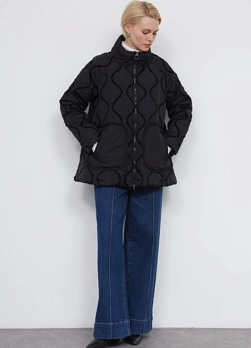 Полупальто жен. 514597.11208.8200N Черный (3)