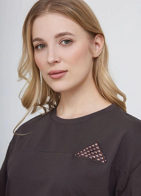 Джемпер жен. 310850ОТ.6_313.1100N шоколадный  (5)