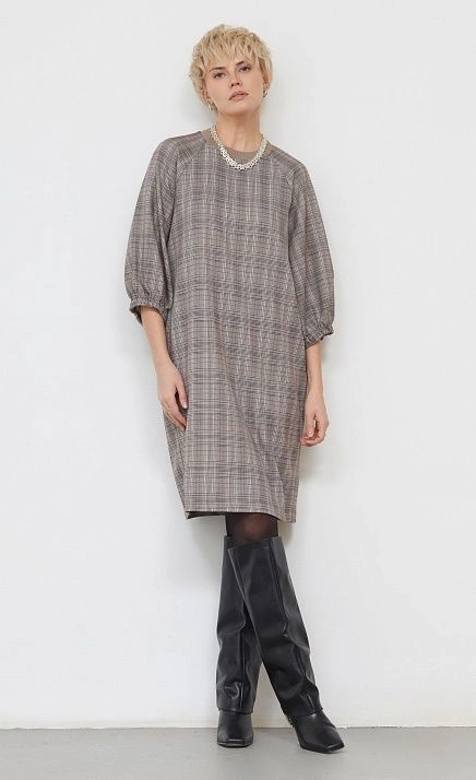  GRIOL. Платье жен. 360330Н.6_312.0301P Коричневый 