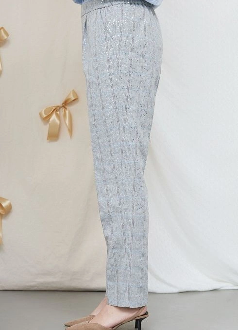 Брюки жен. 327682Б.11312.0886P Серо-коричневый  (4)