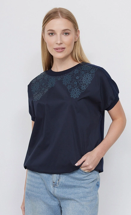  GRIOL. Джемпер жен. 311030.03313.9898E Тёмно-синий 