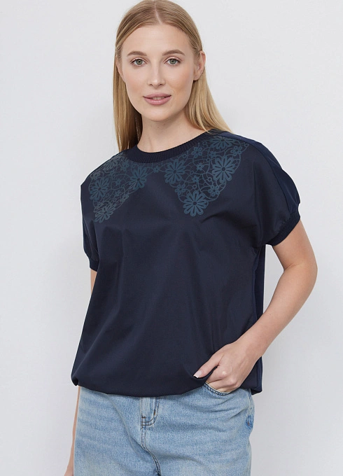  GRIOL. Джемпер жен. 311030.03313.9898E Тёмно-синий GRIOL