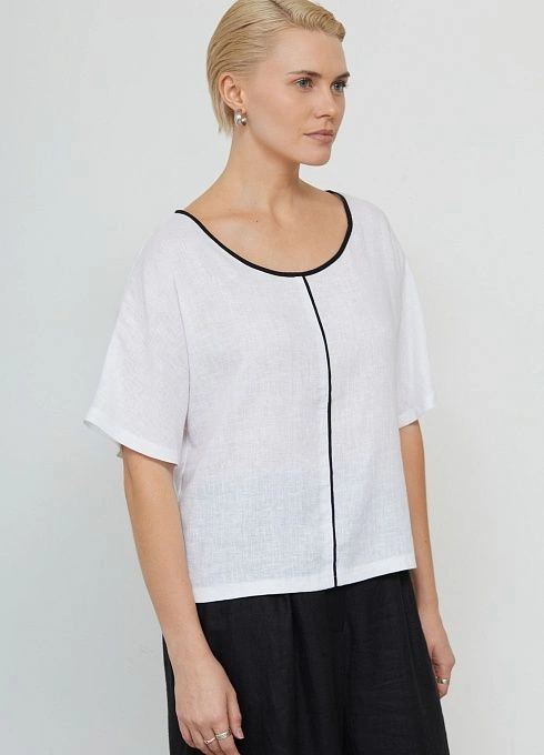 Блузка жен. 311124.38312.0282N Белый  (1)