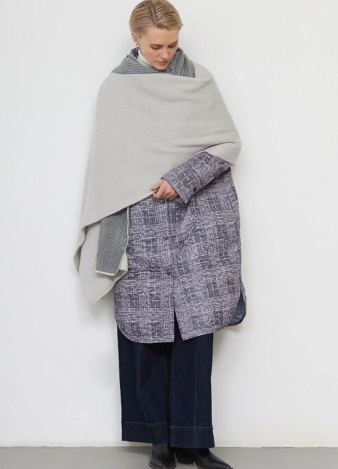  GRIOL. Шарф жен. 550003.33303.7901S Серый GRIOL