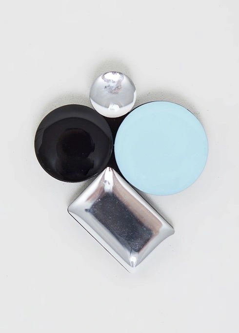  GRIOL. Брошь Виноградная гроздь (серебро-синий) GRIOL