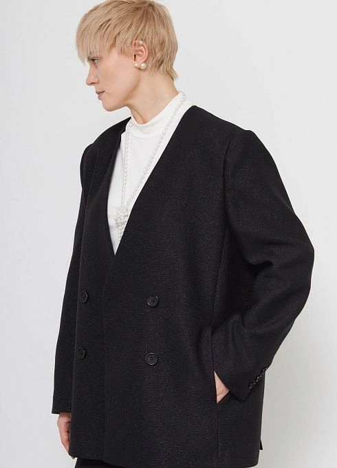 Жакет жен. 378300.11312.8200L Чёрный (7)