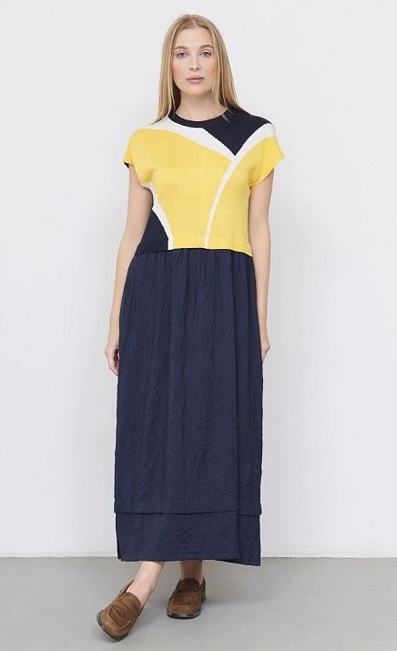 GRIOL. Платье жен. 360268.33312.9621N Тёмно-синий GRIOL GRIOL. Платье жен. 360268.33312.9621N Тёмно-синий