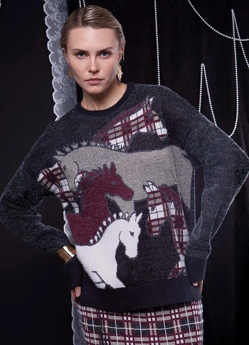  GRIOL. Джемпер жен. 310548.33303.8101A Мультиколор GRIOL