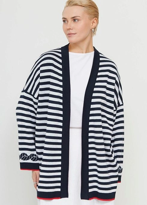  GRIOL. Жакет жен. 370249.33303.9601S Сине-белый GRIOL