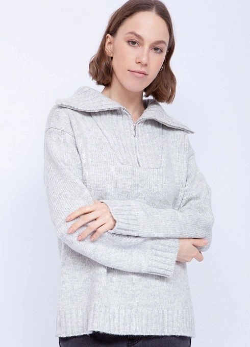 Джемпер жен. 310397.15303.8000N Светло-серый  (1)
