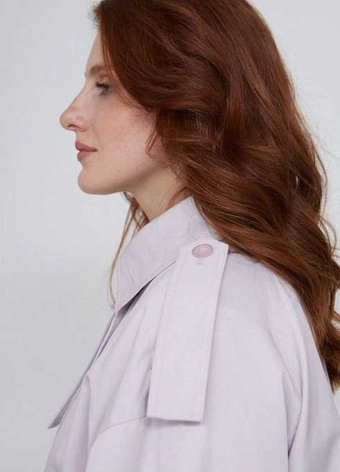 Плащ жен. 504490.11209.6700N Сиреневыо-серый  (7)