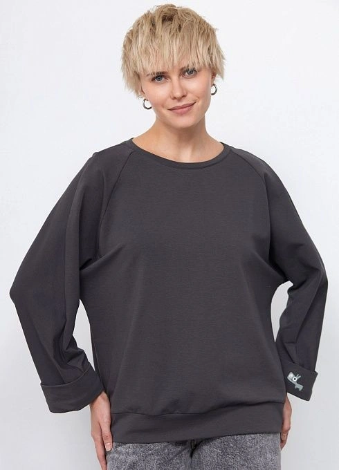  GRIOL. Джемпер жен. 311139.03313.7700E Тёмно-серый GRIOL