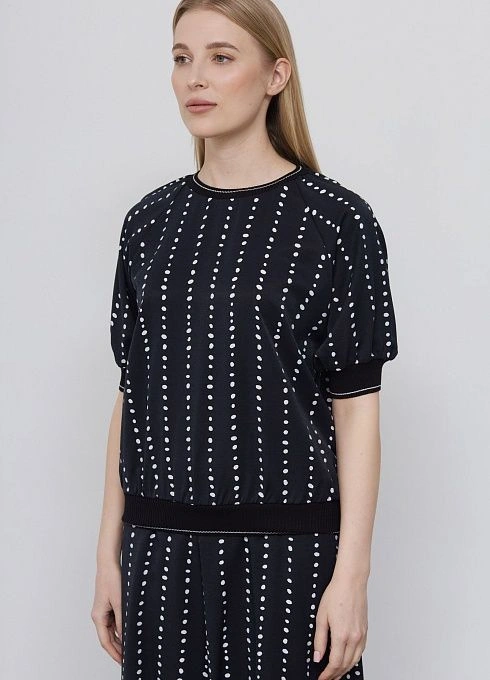 Блуза жен. 310903РВ.03312.8202I Черный  (4)