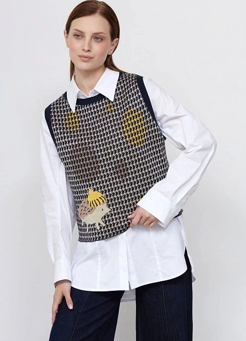  GRIOL. Жилет жен. 380073.33303.8201ZA Мультиколор GRIOL