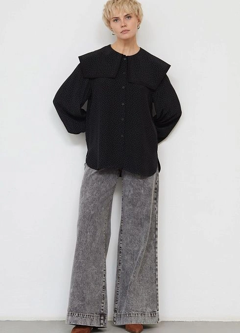 Блузка жен. 311128.03312.8229D Черный (2)