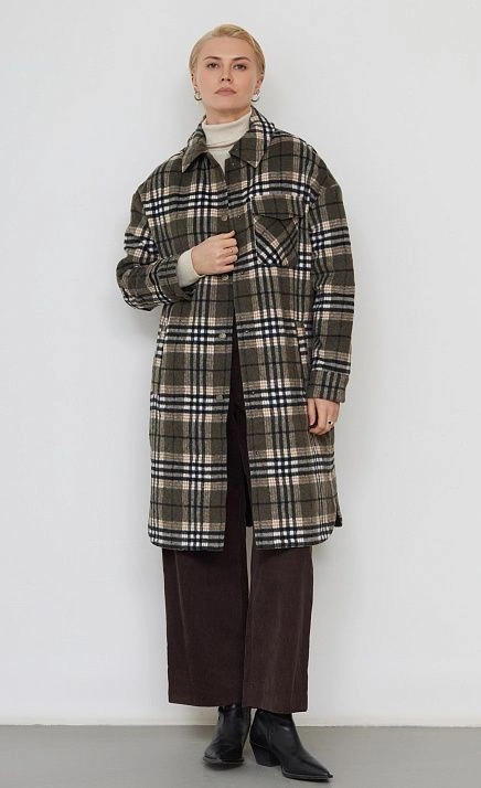  GRIOL. Пальто жен. 534487.11208.3401Р Хаки 