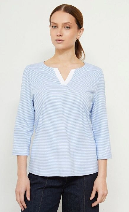  GRIOL. Джемпер жен. 310935C.6_313.0216S Бело-голубой 