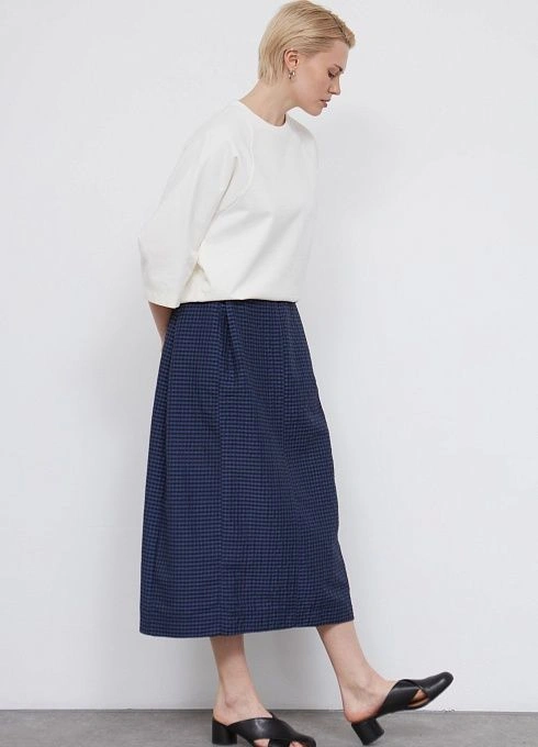 Юбка жен. 350087Б.03312.9682P Темно-синий (2)