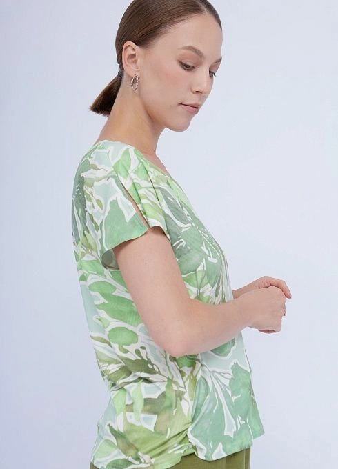 Джемпер жен. 310443.6_313.3201F Зеленый  (4)