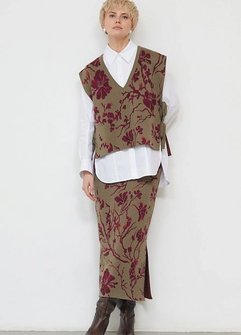 Жилет жен. 380110.33303.3747F Хаки (2)