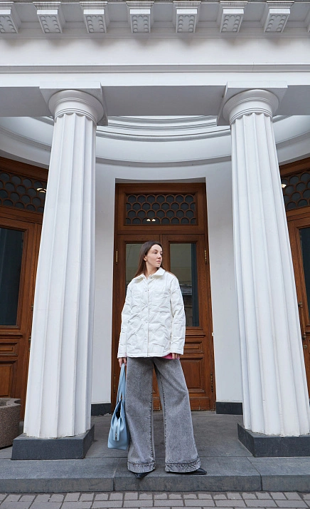  GRIOL. Куртка жен. 513929.11208.0700J Молочный 