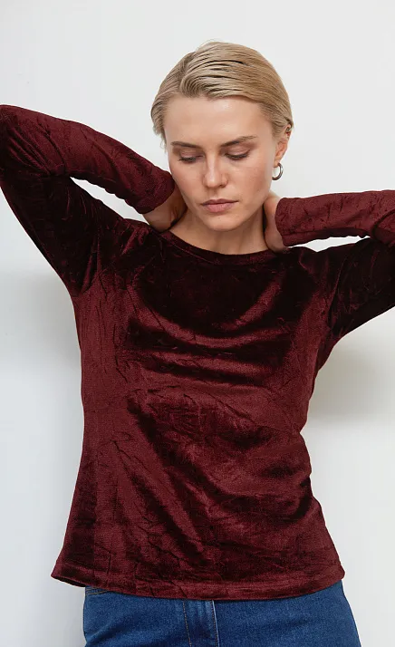  GRIOL. Джемпер жен. 311084.6_313.4700N Бордовый 