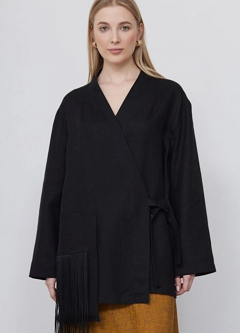 Жакет жен. 377758.37312.8200N Чёрный  (3)