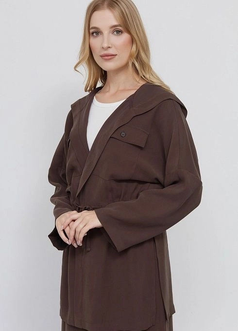 Жакет жен. 370085.6_312.1100N Коричневый  (4)