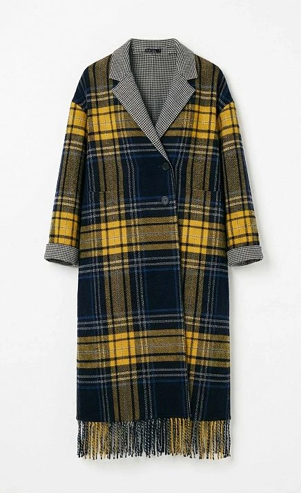  GRIOL. Пальто жен. 537109.43208.9601P Мультиколор 